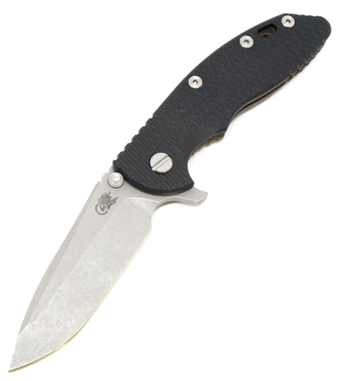 Hinderer Knives XM-18 3.5" Spanto Tri-way S45VN Battle Bronze Black G10