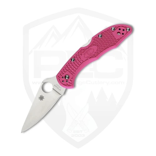 Spyderco Delica 4, Pink FRN / Satin CPM-S30V - C11FPPNS30V