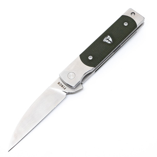 Finch Holliday - Sequoia Green Linen Micarta Satin 154CM