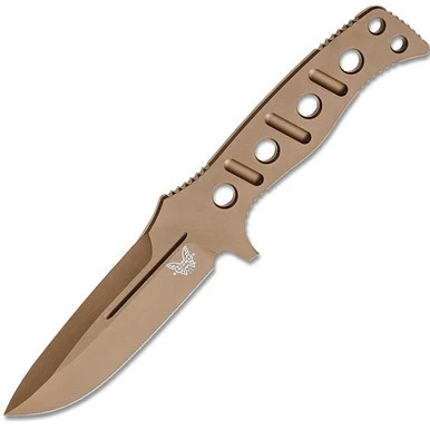Benchmade Adamas Fixed Blade FDE CruWear - 375FE-1