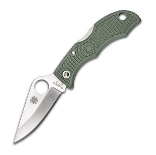 Spyderco Ladybug 3, Foliage Green FRN / Satin VG-10 - LFGP3
