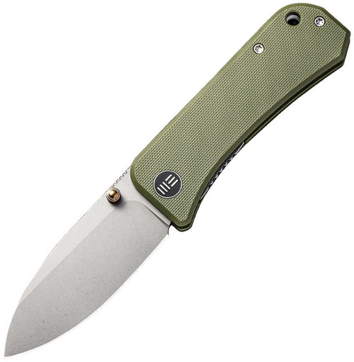 WE Knife Banter, Green G-10 / Stonewash CPM-S35VN - 2004D