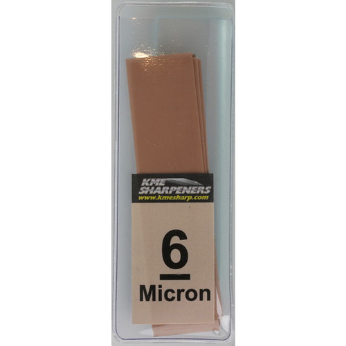 KME Sharpeners LF-GB-SLVS-6 Lapping Films 6 Micron w/ Glass Bank