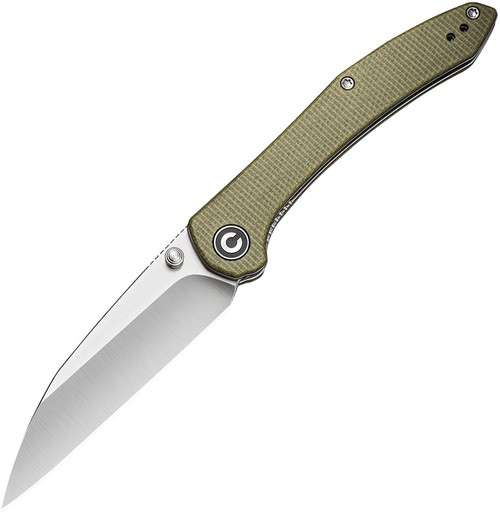Civivi Hadros - Olive Micarta / Satin 10Cr15CoMoV - C20004-3