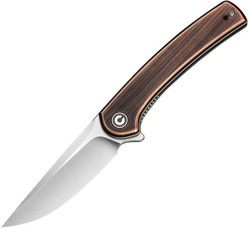 Civivi Mini Asticus - Black Hand Rubbed Copper / Satin 10Cr15CoMoV - C19026B-1