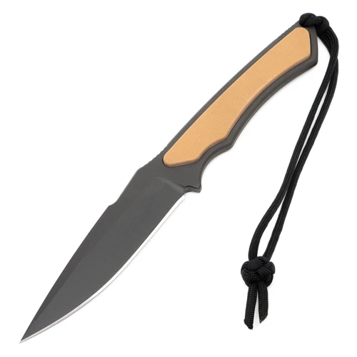 Spartan Blades Phrike - Black CPM S45VN / Tan G10 w/ Black Kydex Sheath - SB17BKTNKYBK