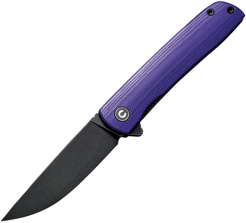 Civivi Bo - Purple G10 / Gray Stonewash Nitro-V - C20009B-5