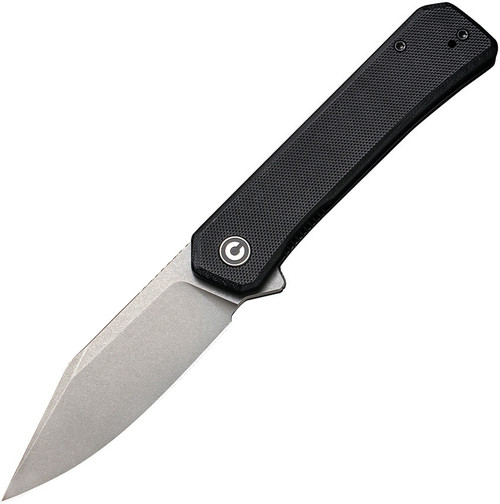 Civivi Relic Black G10, Gray Stonewash Nitro-V - C20077B-1