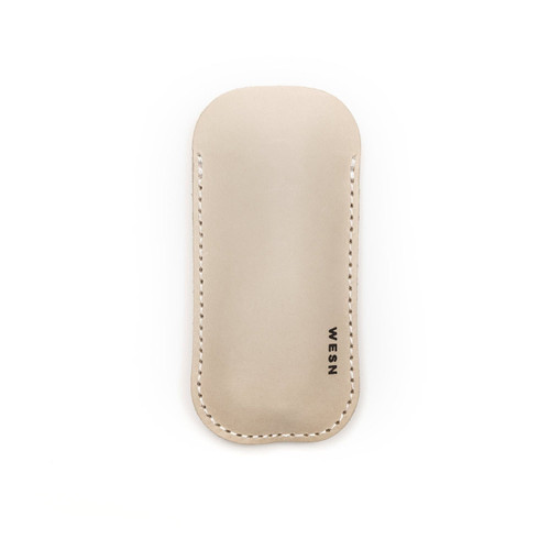 WESN 09-0 Allman Leather Sheath , Natural