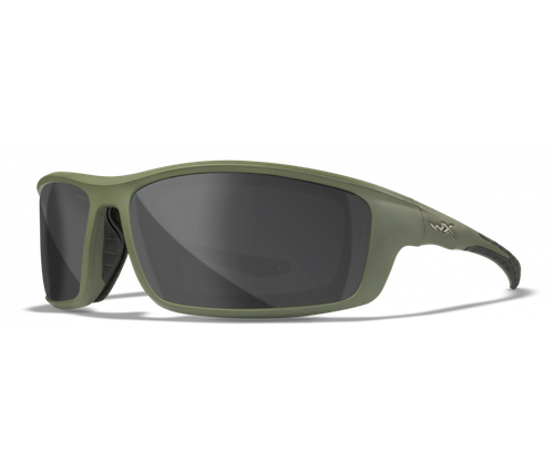 Wiley X CCGRD08 Grid Captivate POL Grey Lens/Matte Utility Green Frame
