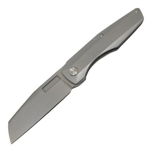 Vero Engineering Axon, Stonewash Titanium Framelock / Stonewash M390