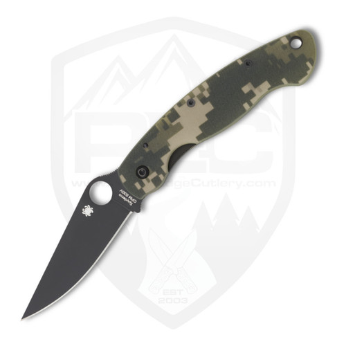 Spyderco Military Digital Camo G10, Black S30V - C36GPCMOBK