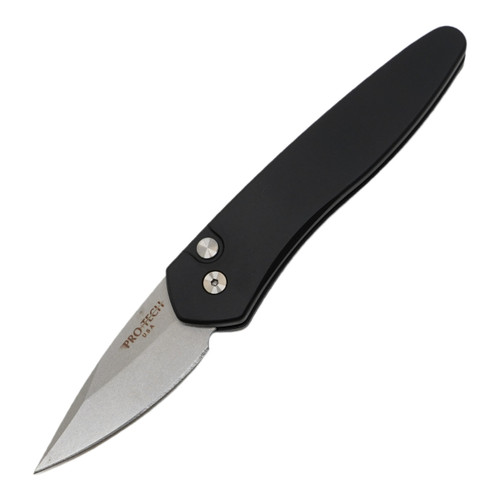 ProTech Half Breed Black Aluminum, Stonewash S35VN - 3605