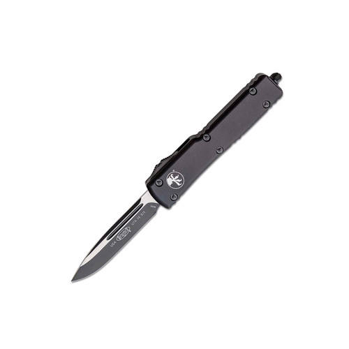 Microtech UTX-70 Drop Point Tactical, Black Aluminum / Black M390 - 148-1T