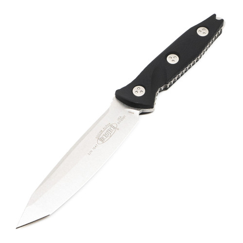 Microtech SOCOM Alpha Tanto, Black G-10 / Stonewash M390 - 114-10