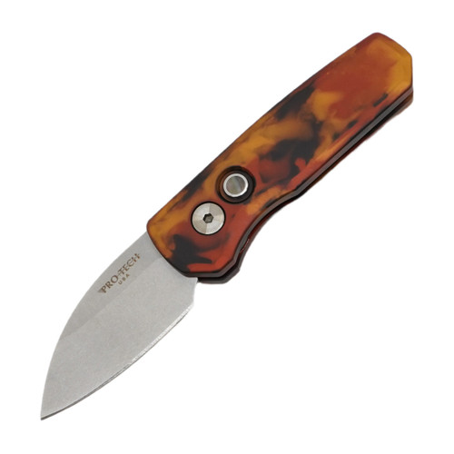 ProTech Runt 5 Wharncliffe, Del Fuego / Stonewash Magnacut - R5301-DFMAG