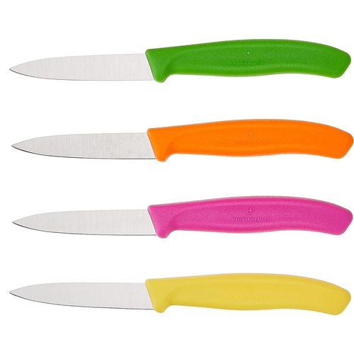 Victorinox Classic 4pc 3.25" Paring, Assorted Colors