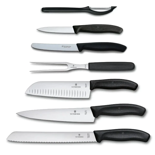 Victorinox Swiss Classic 7pc Kitchen Set, Black