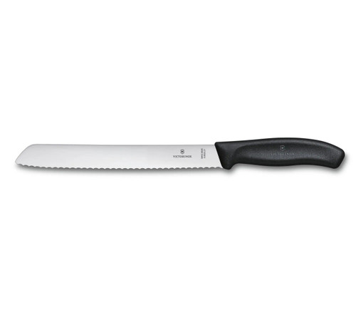 Victorinox Swiss Classic 8.25" Bread Knife Serrated, Black
