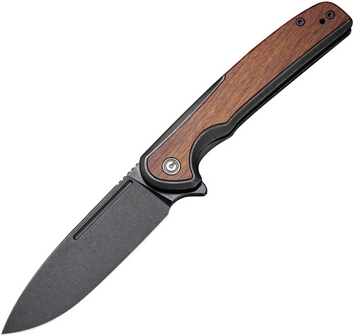 Civivi Voltaic, Cuibourtia Wood / Black Stonewash 14C28N - C20060-1