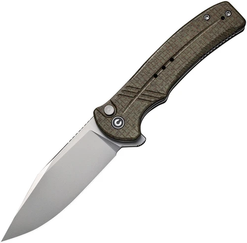 Civivi Cogent, Green Micarta / Stonewash 14C28N - C20038D-5