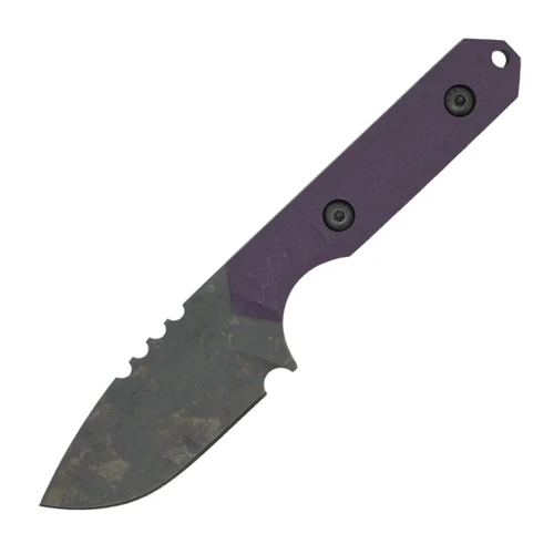 Tactical Pterodactyl Midsize Camper, Purple G10 / Slate Finish 52100
