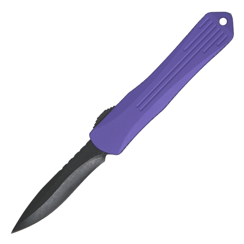 Heretic Manticore S Recurve, Purple Aluminum / Battleworn CPM-MagnaCut