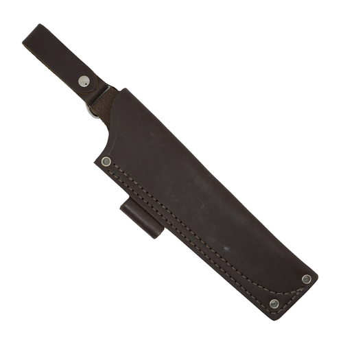 LT Wright Shemanese, Matte Green Micarta / Satin AEB-L - Leather