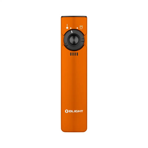 Olight Arkfeld, Orange, Natural White Light w/ Green Laser
