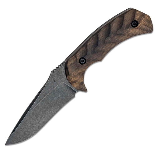 Toor Knives Mullet, Ebony Wood / Black Stonewash CPM-154