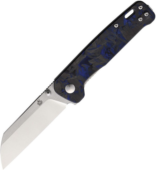 QSP Penguin, Blue Shredded Carbon Fiber / Satin D2 - QS130-TBL
