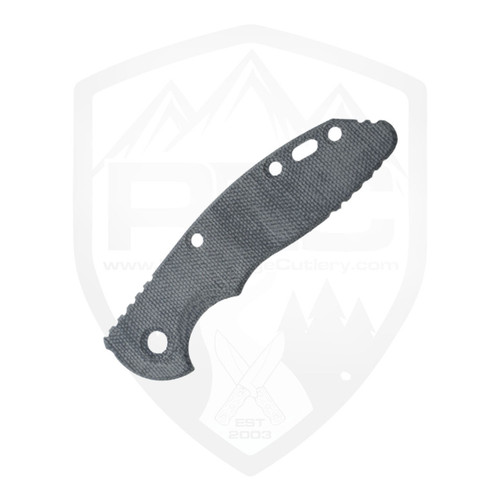 Hinderer Knives XM-18 3.0" Handle Scale, Black Micarta Smooth