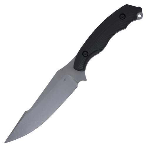 Toor Knives Raven, Ebony Handle / Stonewash CPM 3V