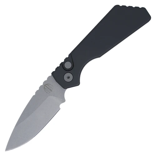 ProTech Strider PT+ Smooth Black Aluminum / Stonewash MagnaCut - PT201