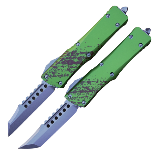 Microtech Combat Troodon Zombietech HellHound / Warhound Signature Series Set - 219-10SETZTS