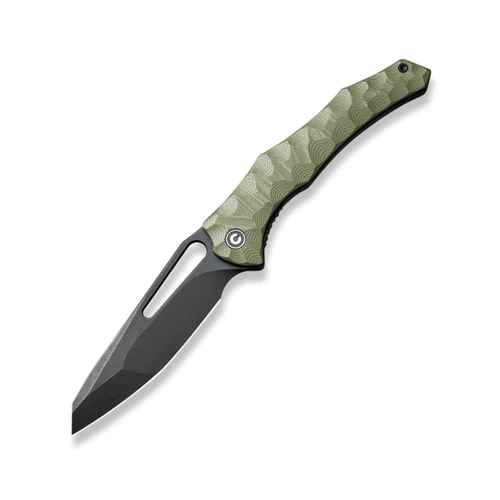 Civivi Spiny Dogfish, OD Green G10 / Black Stonewash 14C28N - C22006-3