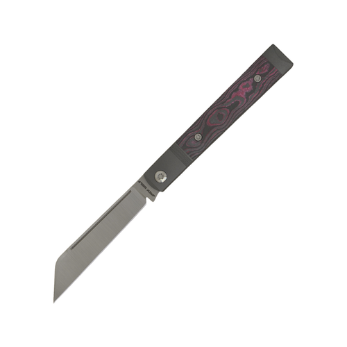 Jack Wolf Knives Feelgood Jack, Bazooka Pink Camo Carbon / Satin S90V