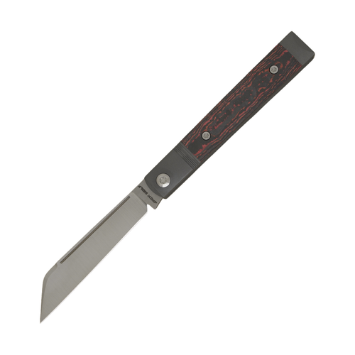 Jack Wolf Knives Feelgood Jack, Lava Flow Fat Carbon / Satin S90V