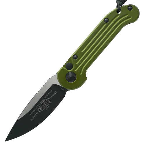 Microtech LUDT, OD Aluminum / Black M390 - 135-1OD