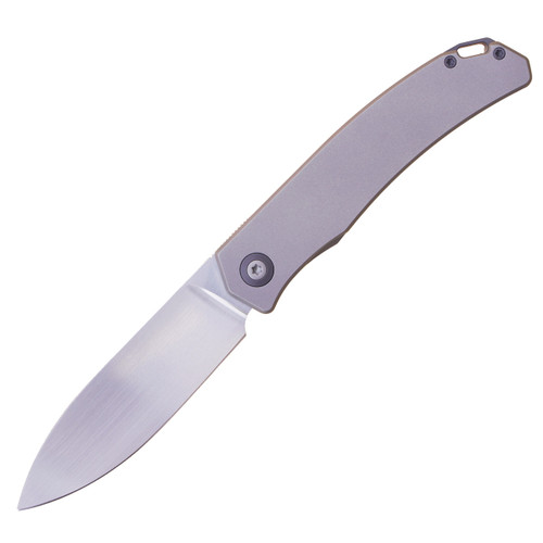 Trevor Burger Custom Urban XL, Titanium / Hand Rubbed Satin M390