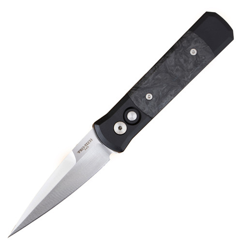 ProTech Godson - Black Aluminum-Dark Matter Inlay / Satin 154CM - 704-DM