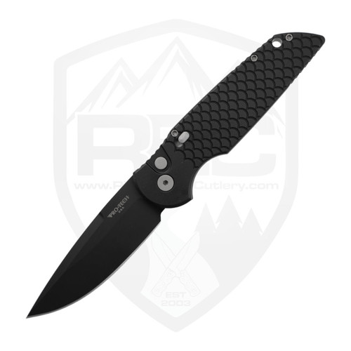 ProTech TR-3 X1 M Military Issue, Black Fish Scale Aluminum / DLC 154CM - TR-3 X1 M