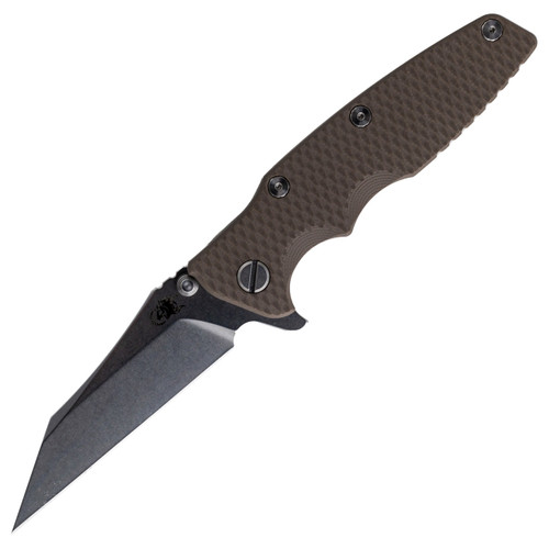 Hinderer Knives Eklipse 3.5" Wharncliffe, FDE G10-SW / Stonwash CPM 20CV