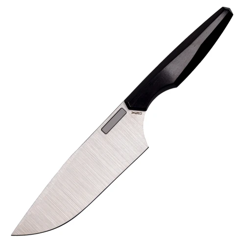 Vero Chef 6 Kitchen Knife, Ebony Handles / Belt Satin Nitro-V