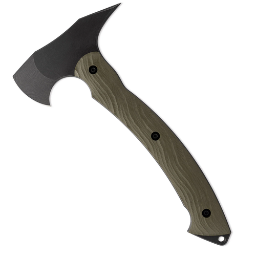 Toor Tomahawk - Covert, Green G10 / Black D2