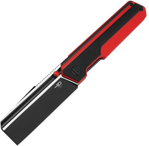 Bestech Tardis, Red & Black G10 / Two-Tone D2 - BG54E