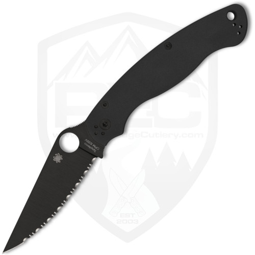 Spyderco Military 2 Black G10, SpyderEdge Black S30V - C36GSBK2