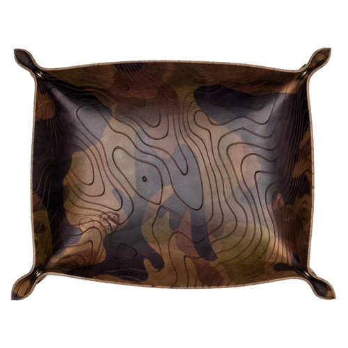 Redeemed Creations Co. x REC Packable Valet Tray Camo Topo