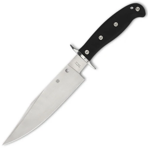 Spyderco Respect Bowie, Black G10 / Satin CPM 154 - FB44GP