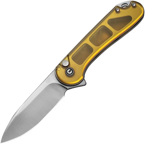 Civivi Button Lock Elementum II, Ultem / Satin Drop Point Nitro-V - C18062P-7